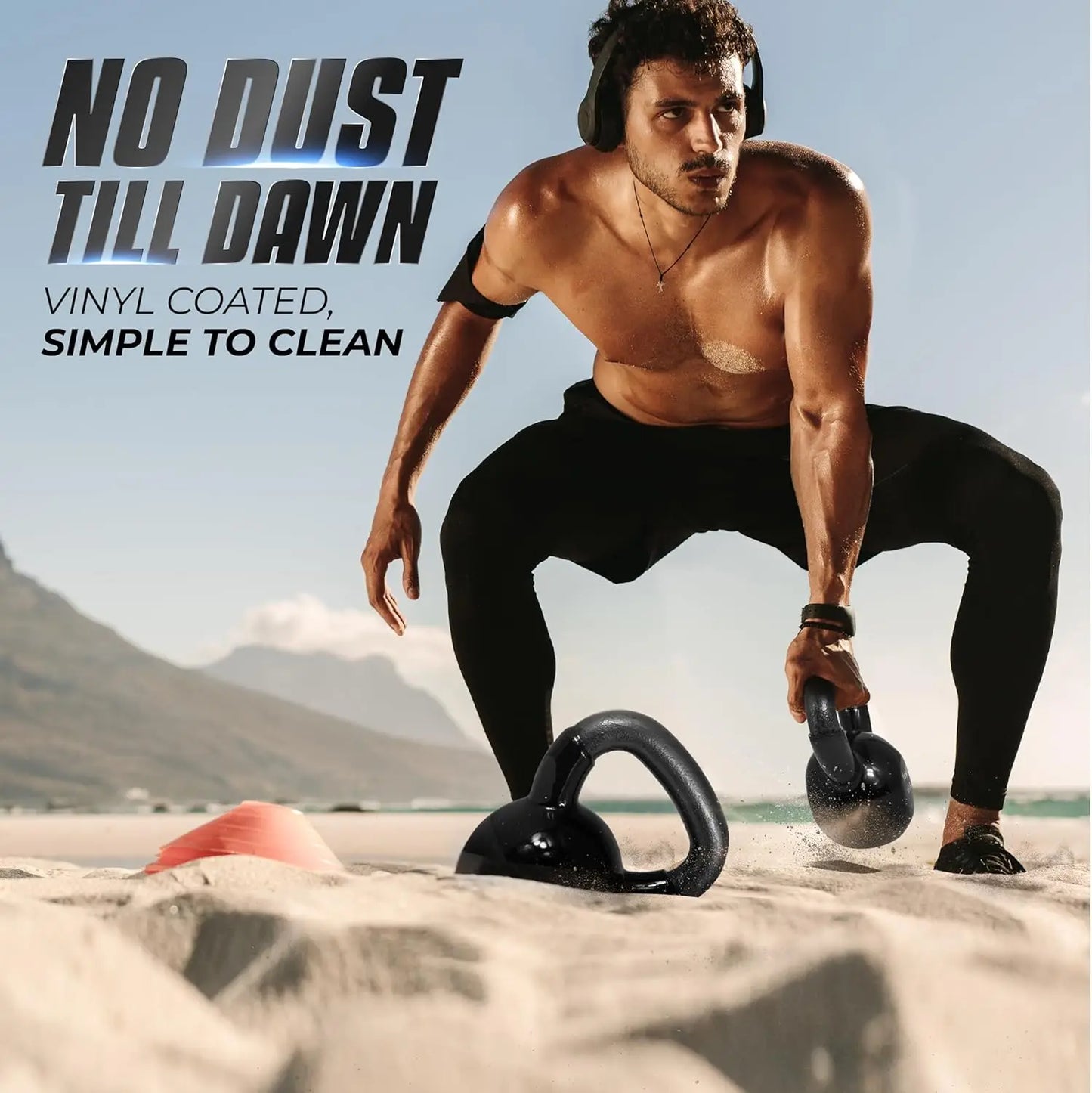 Vinyl Coated Kettlebell Set For Full Body Workout Equipment