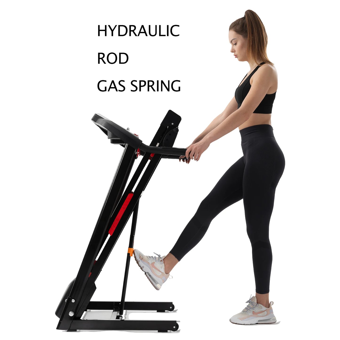Driving Foldable Treadmill For Home 3 5HP Incline Electric