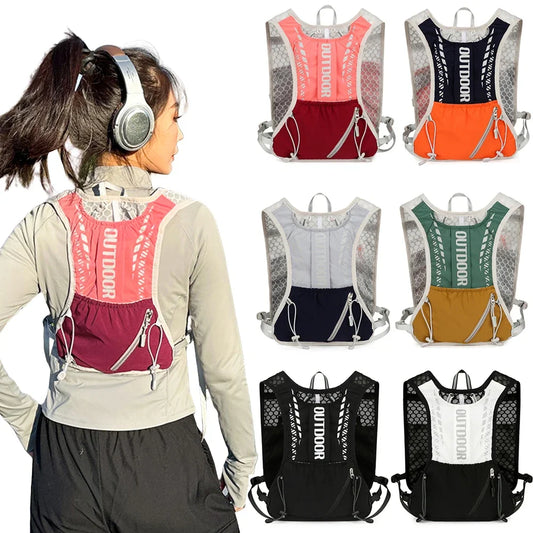Shunmaii Hydration Vest Waterproof Daypack For Trail Run
