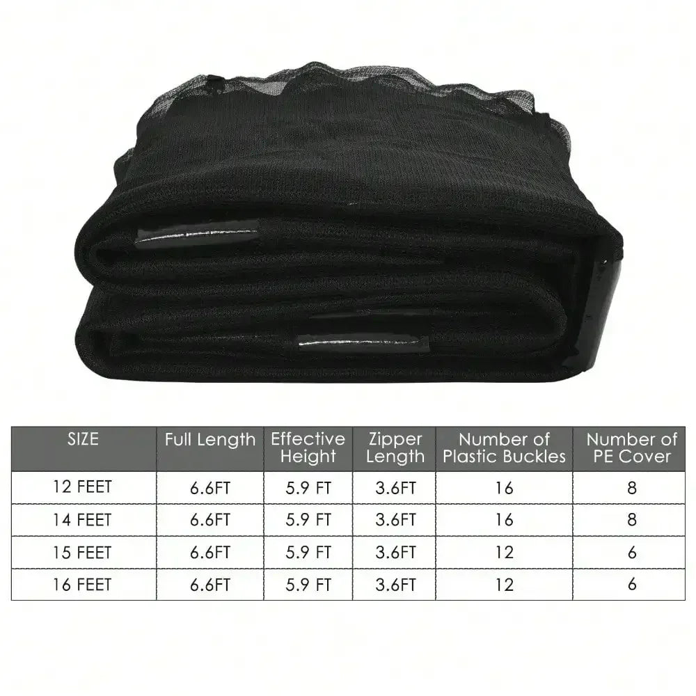Premium Trampoline Enclosure Safety Net Replacement