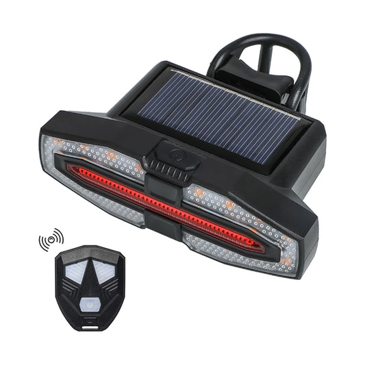 Love And Respect Self Solar LED Bicycle Tail Light Compact