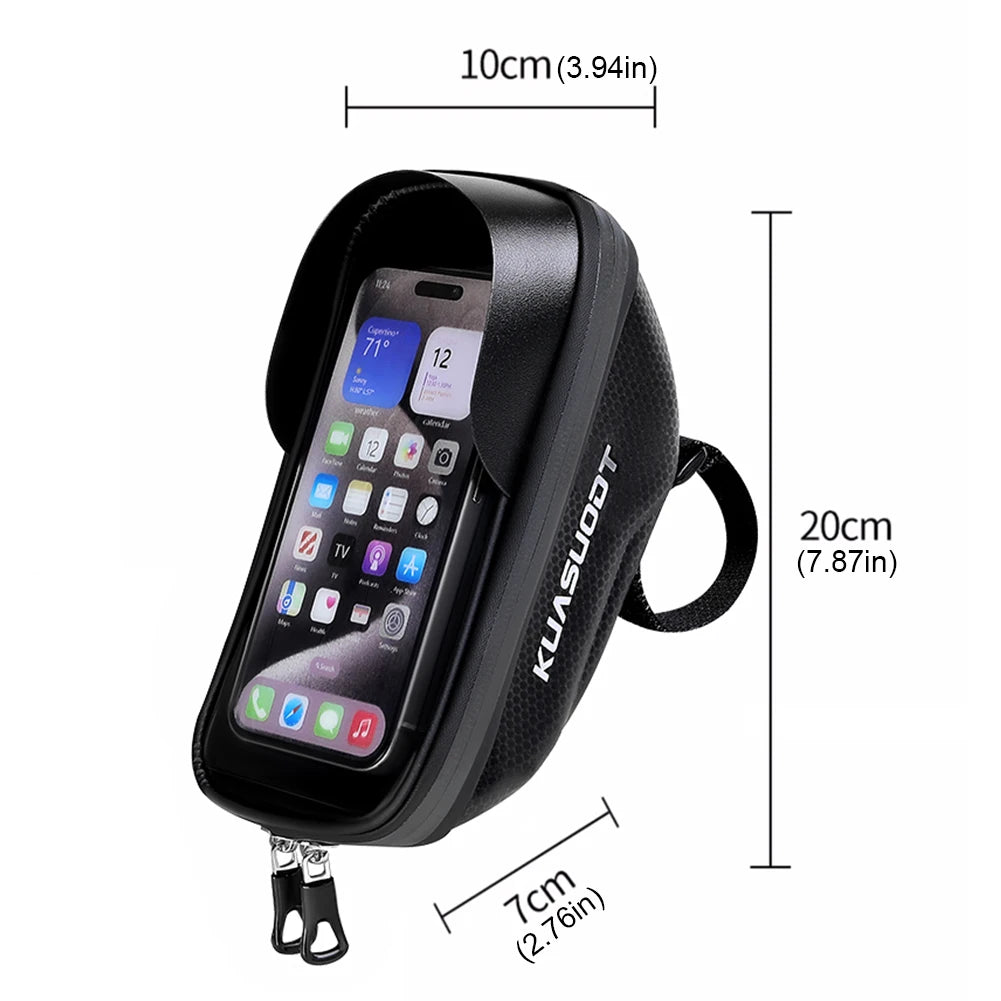 Love Respect Self Bicycle Bag Waterproof Touch Screen Bag