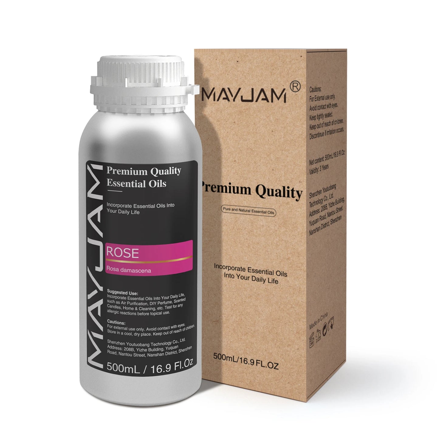 MAYJAMEss Aroma Diffuser Essential Oils Rose Spearmint