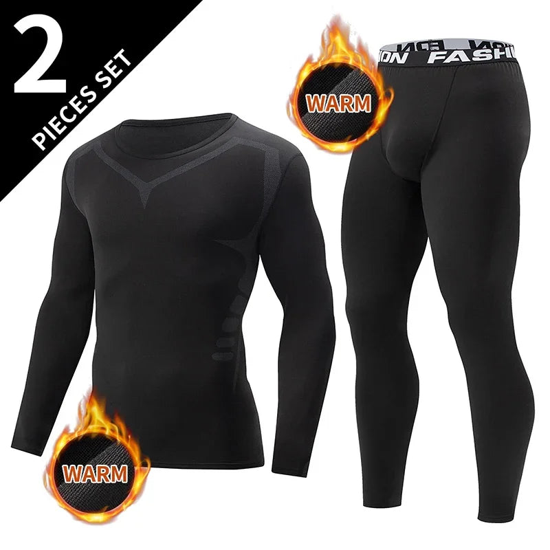 Men's Warm Ski Suit Two Piece Corset Jacket And Trousers