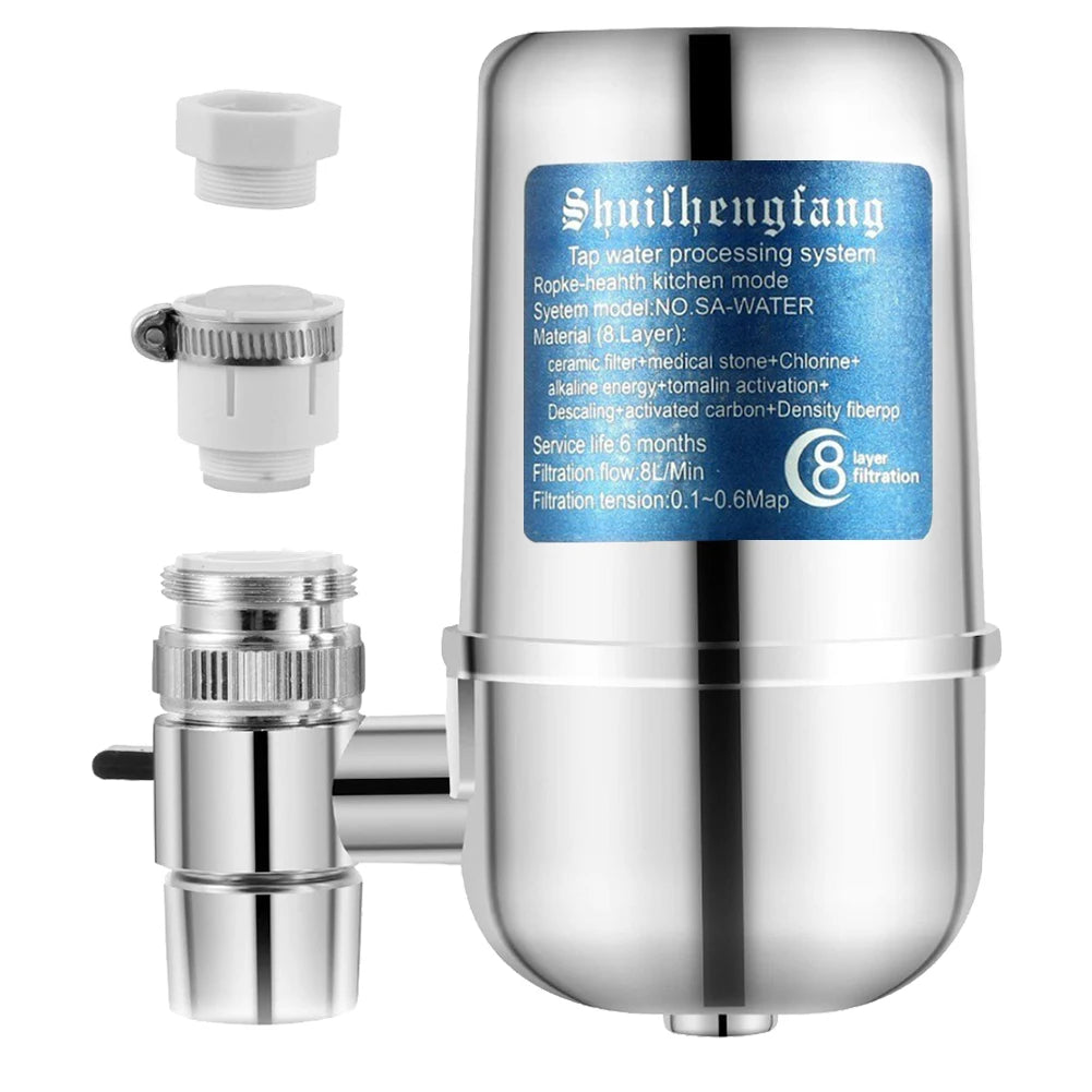 APWIKOGERH Faucet Water Filtration System Chlorine