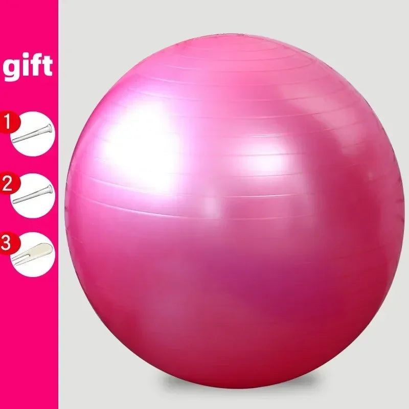 PVC Thickened Frosted Yoga Ball 55cm65cm75CM Yoga Ball Fitness Ball Sports Equipment  excercise balance