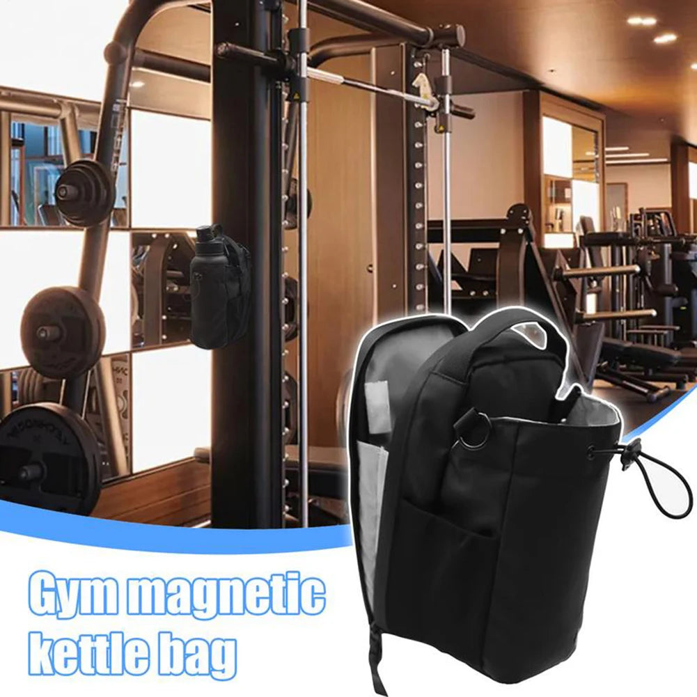 APWIKOGERH Magnetic Gym Sling Bag Waterproof Phone Holder