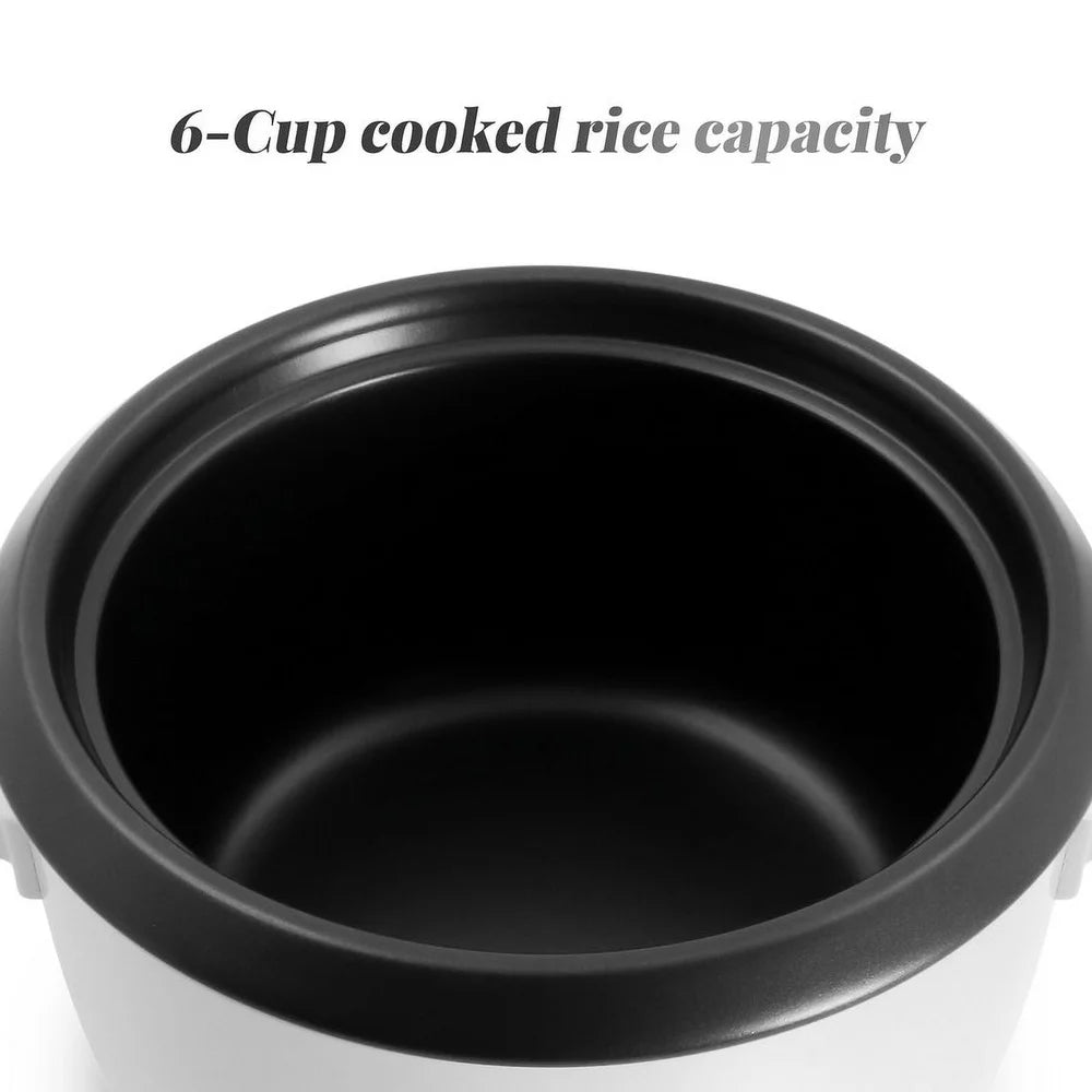 XMSJ Non Stick Rice Cooker With Steam Tray Keep Warm