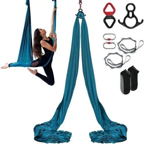 Hign-concerned Aerial Silk Yoga Swing Kit 100gsm Nylon