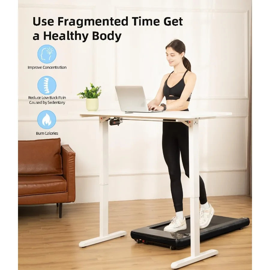 Walking Pad Under Desk Treadmill Portable With LED Display