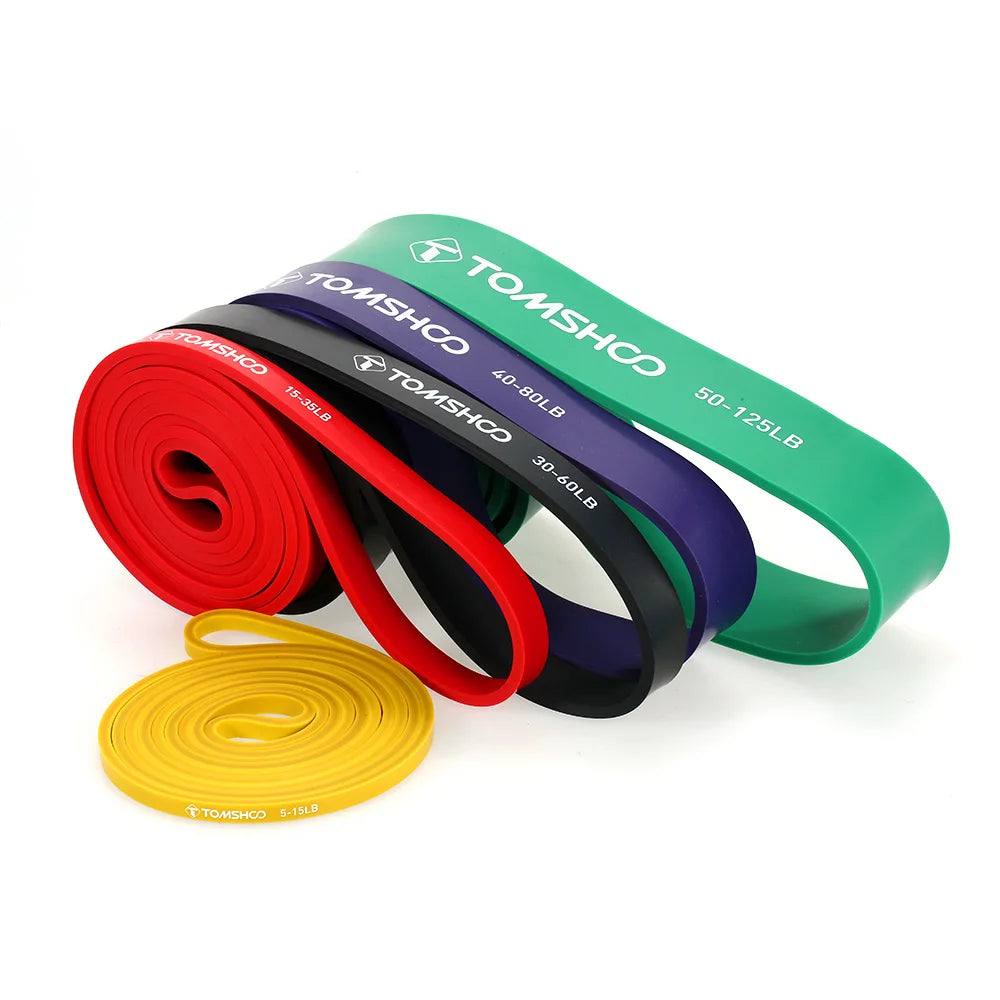 Pull Up Assist Bands Set With Door Anchor And Handles