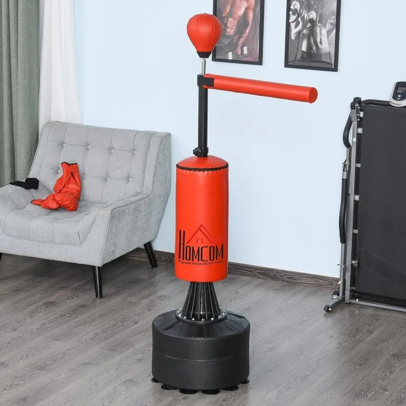 YTYIN Boxing Bag Freestanding Punching Bag With Speed Ball