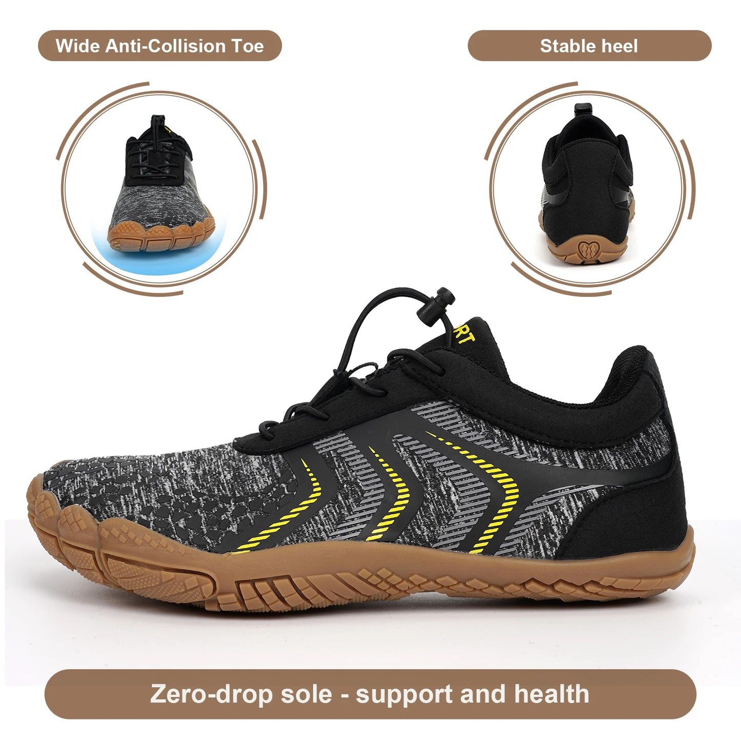 APWIKOGER Water Sports Aqua Shoes for Outdoor Beach