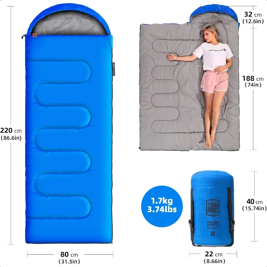 CN Guangdong Sleeping Bag For Adults 3 Season Lightweight
