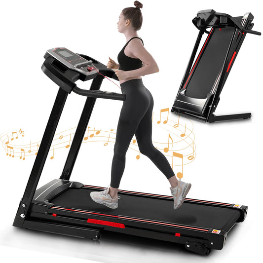 Driving Foldable Treadmill For Home 3 5HP Incline Electric