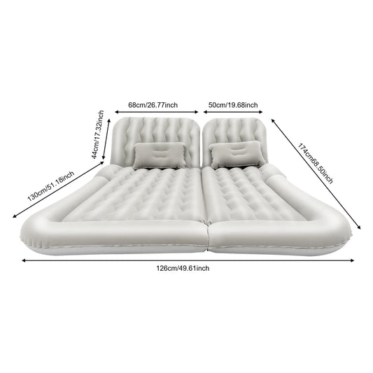 Hign-concerned SUV Air Mattress with Pump for Car Trunk
