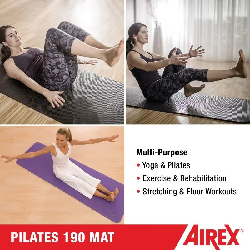 YTYIN Airex Pilates Exercise Mat for Yoga and Therapy