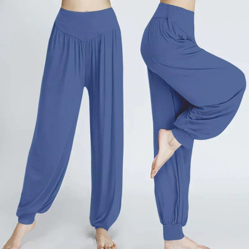 Macroupta Womens Elastic Yoga Pants Loose Breathable