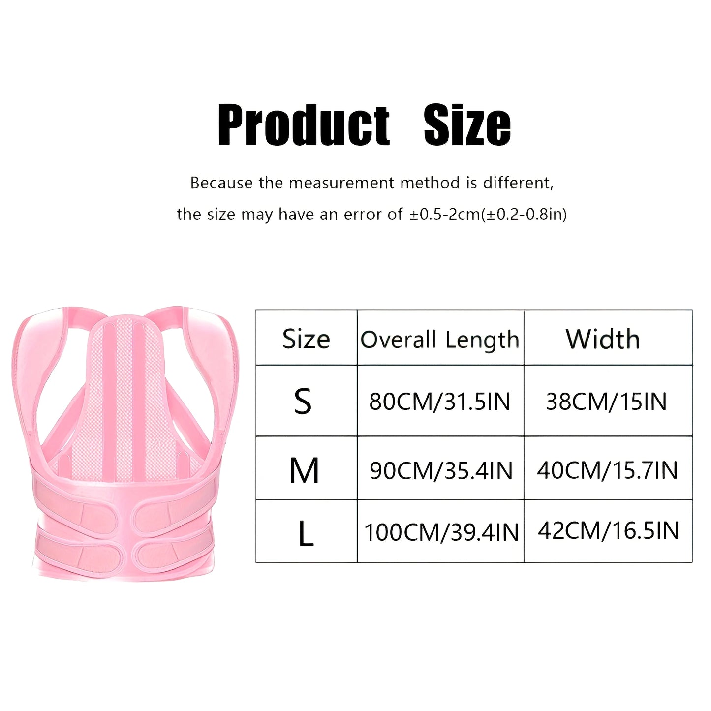 Hign-Concerned Back Brace Posture Corrector For Support