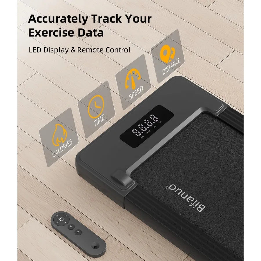 Walking Pad Under Desk Treadmill Portable With LED Display